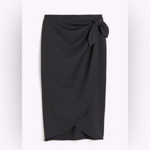 H&M Jersey Wrap Midi skirt